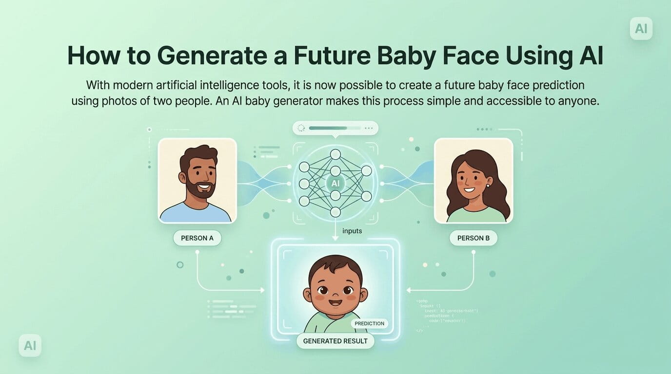 How to Generate a Future Baby Face Using AI