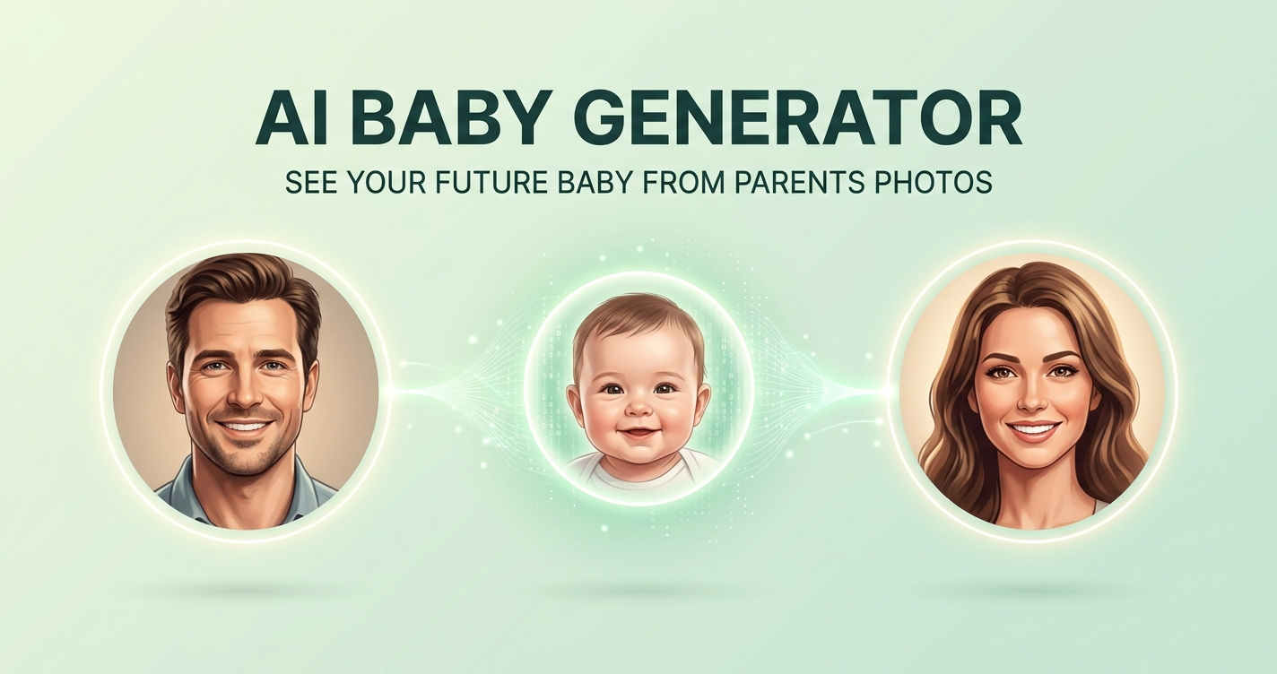 AI Baby Generator landing page preview